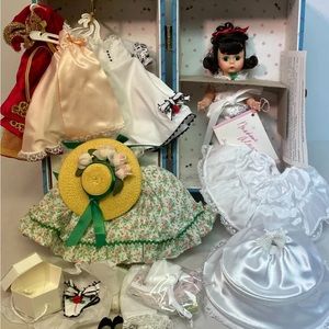 Madame Alexander Scarlett with trunk